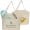 7 oz. Cotton Canvas Mesh Beach Bag W/ Gusset (20"x15"x5")
