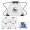 Touchdown Clear EVA Drawstring Backpack