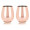 Copper Stemless Wine Glasses