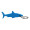 Shark Key Tag