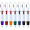 4-Color Pen With Carabiners Clip