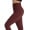 High-Waisted Yoga Pants with Tactile Ribbing