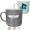 13oz Marble Campfire Ceramic Camping Coffee Mug Flared top