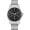 TFX Men's Silver-Tone Bracelet Watch with Black Dial