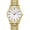 Caravelle Men's Gold-Tone Stainless Steel Expansion Watch