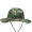 Foldable Cotton Bucket Hat with Camouflage and Draw Cord