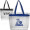 Clear Plastic Tote Bag w/ Colored Handles