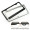 Stainless Steel License Plate Frame - Custom Shape Available