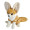 12" Cuddlekin Fennec Fox