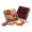 Gift Box with Gourmet Treats with Red & Black Plaid Sleeve