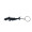 Shark shaped keychain
