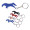 Horse shape bottle opener keychain