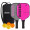 Fiberglass Pickleball Set 2 Paddles 4 Balls Bag