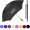 34" Automatic Windproof Double Layer Golf Umbrella