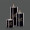 Tissol  Candleholders - Black (Set of 3)