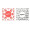 MOQ 500 Custom Printed Grease Resistant Burger Wrap Paper