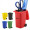 Mini Desktop Trash Bin With Pencil Holder