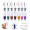 Multicolor 4-In-1 Ballpoint Pen With Clip
