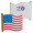 250th Anniversary USA Flag Stress Reliever