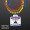 Happy Birthday Beads Necklaces with Cake Medallion (NO LED)