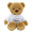 15" Tan Kai Bear  with t-shirt and full color imprint