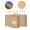 Kraft Gift Bags Handles Retail Shopping Paper Pack