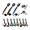Retractable Golf Brush Dual Head Groove Cleaner