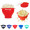 Microwave Safe Collapsible Silicone Popcorn Bowl