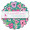 Flower Shaped Full Color Coaster