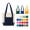 Mini Reusable 12OZ Canvas Tote Bag With Front Pocket