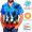Unisex 135 GSM UV Resistant Sublimation Hawaiian Shirts