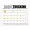 Products 13-Month Desk Pad Calendar