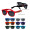 Rubberized Finish Fashion Sunglasses