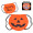 Pumpkin Drawstring Bag