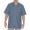 Unisex Relaxed Fit Short-Sleeve Chambray Shirt