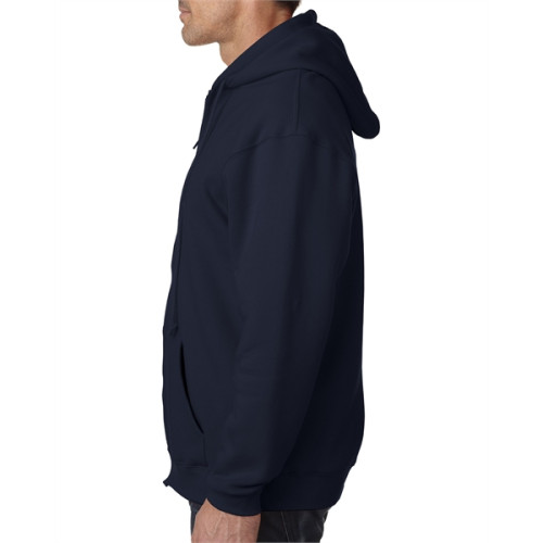 Adult 9.5oz., 80% cotton/20% polyester Full-Zip Hooded Sw...