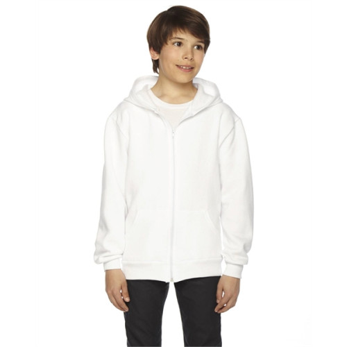 American Apparel Youth Flex Fleece Zip Hoodie