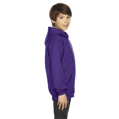 American Apparel Youth Flex Fleece Zip Hoodie