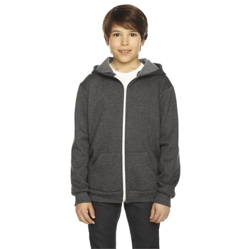American Apparel Youth Flex Fleece Zip Hoodie