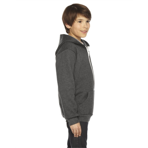 American Apparel Youth Flex Fleece Zip Hoodie