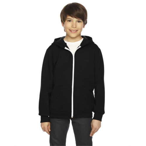 American Apparel Youth Flex Fleece Zip Hoodie