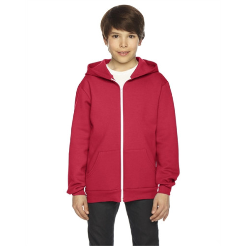 American Apparel Youth Flex Fleece Zip Hoodie