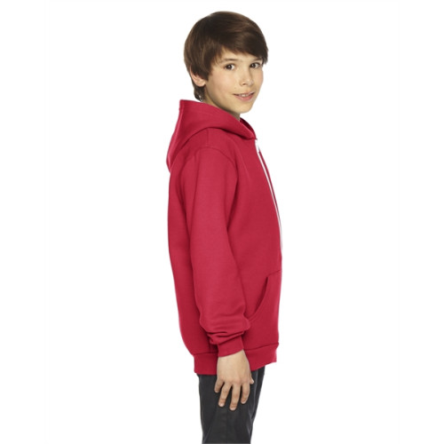 American Apparel Youth Flex Fleece Zip Hoodie