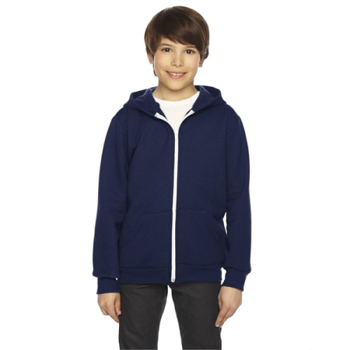 American Apparel Youth Flex Fleece Zip Hoodie