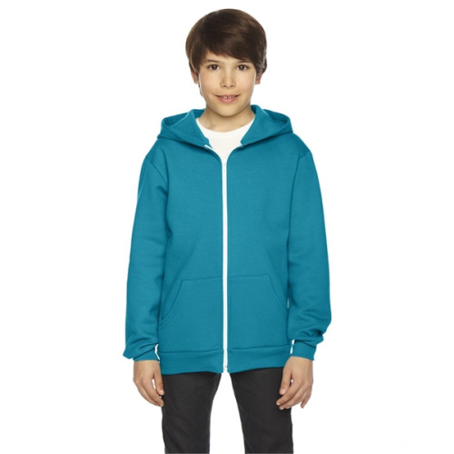 American Apparel Youth Flex Fleece Zip Hoodie