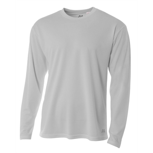 Men's Birds-Eye Mesh Long Sleeve T-Shirt