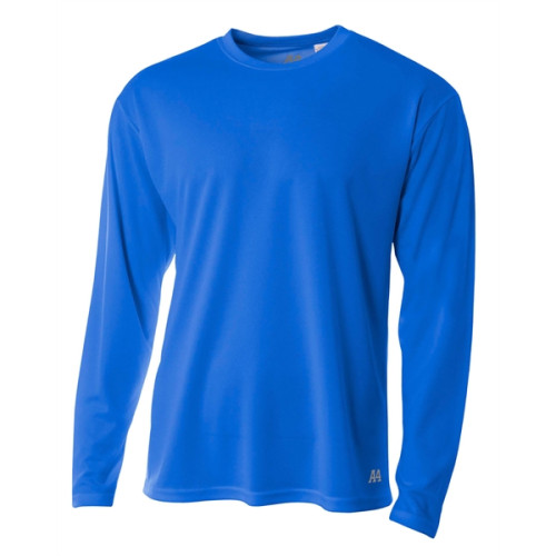 Men's Birds-Eye Mesh Long Sleeve T-Shirt