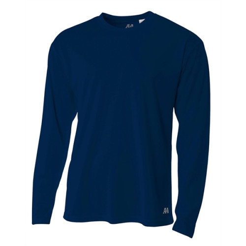 Men's Birds-Eye Mesh Long Sleeve T-Shirt