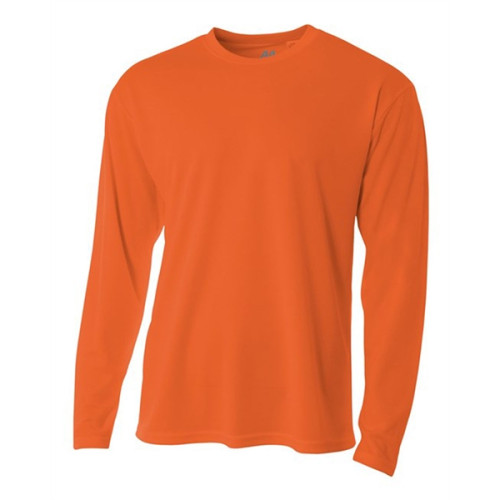 Men's Birds-Eye Mesh Long Sleeve T-Shirt