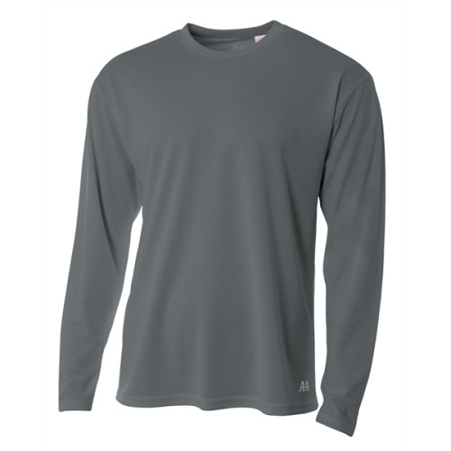 Men's Birds-Eye Mesh Long Sleeve T-Shirt